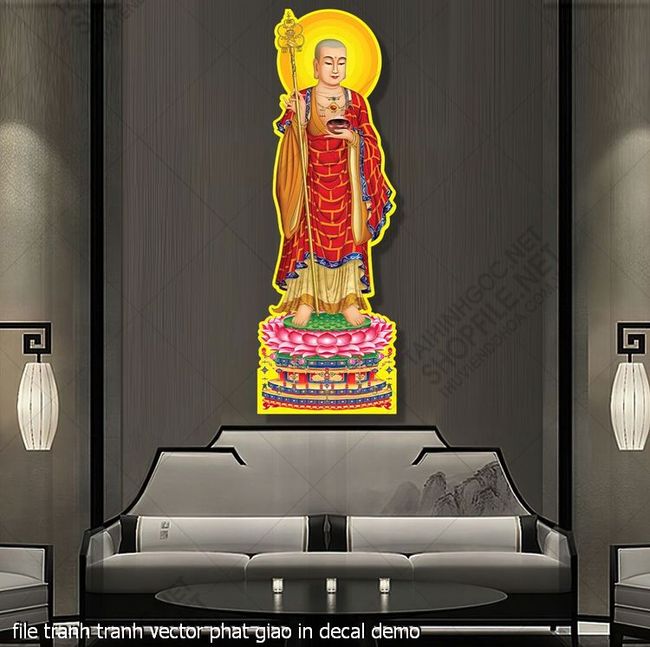 file tranh tranh vector phat giao in decal